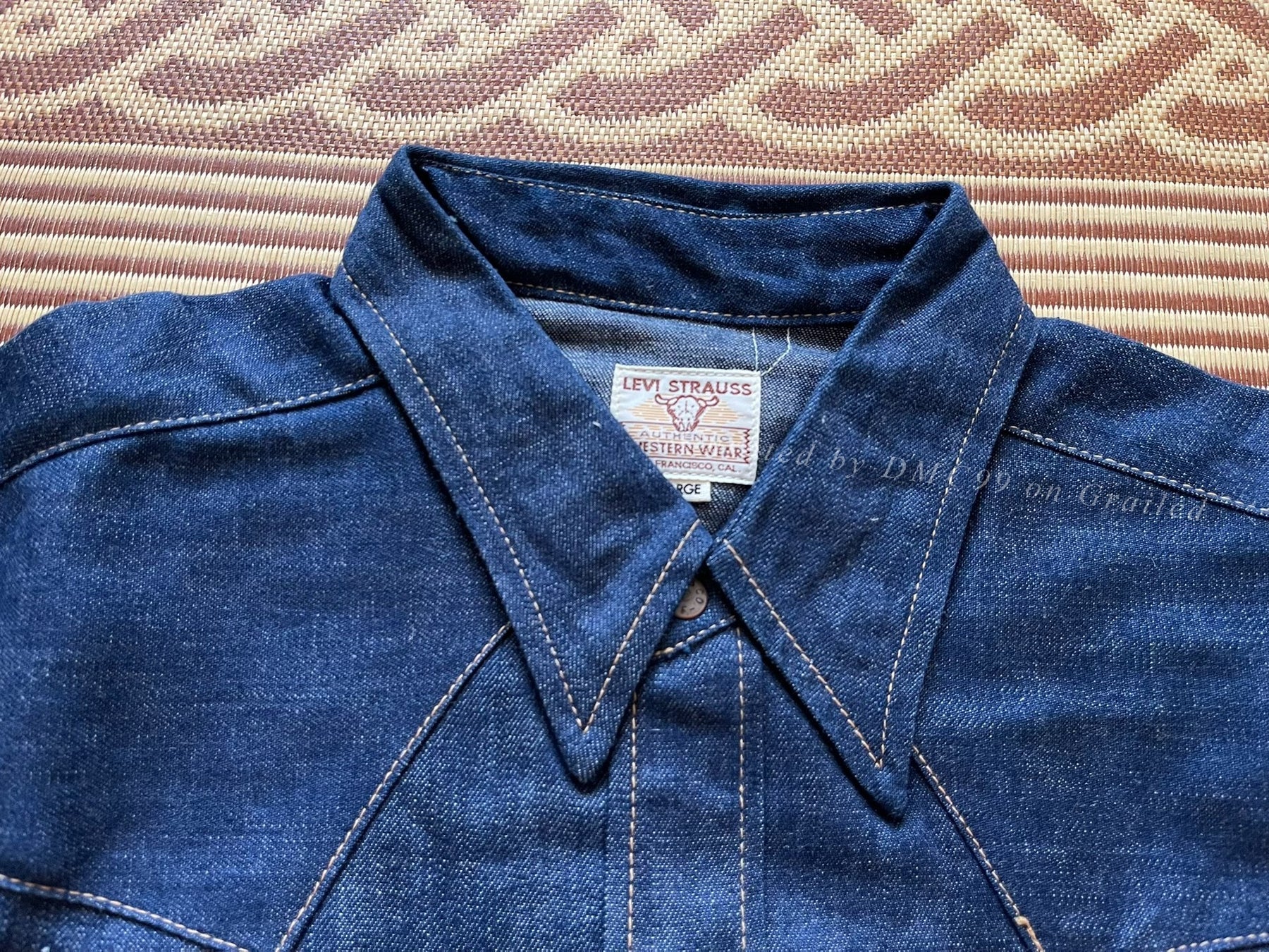Levi's LVC Western Denim Shirt L