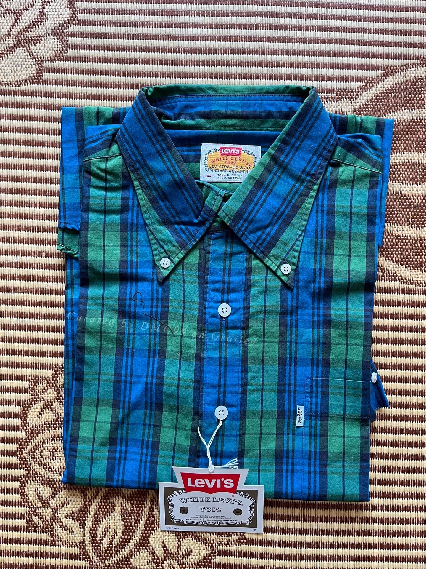 Levi's LVC Cotton Plaid Shirt