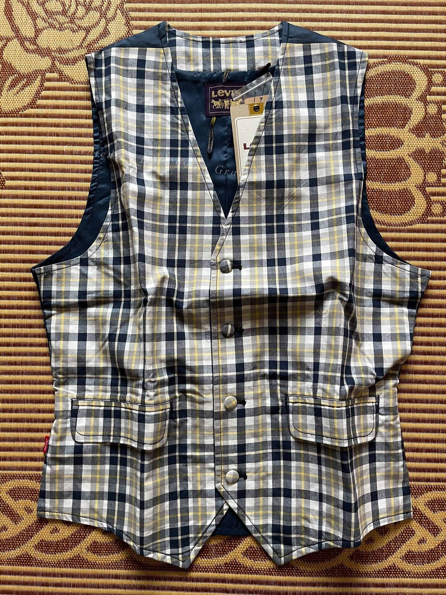 Levi's LVC Plaid Vest