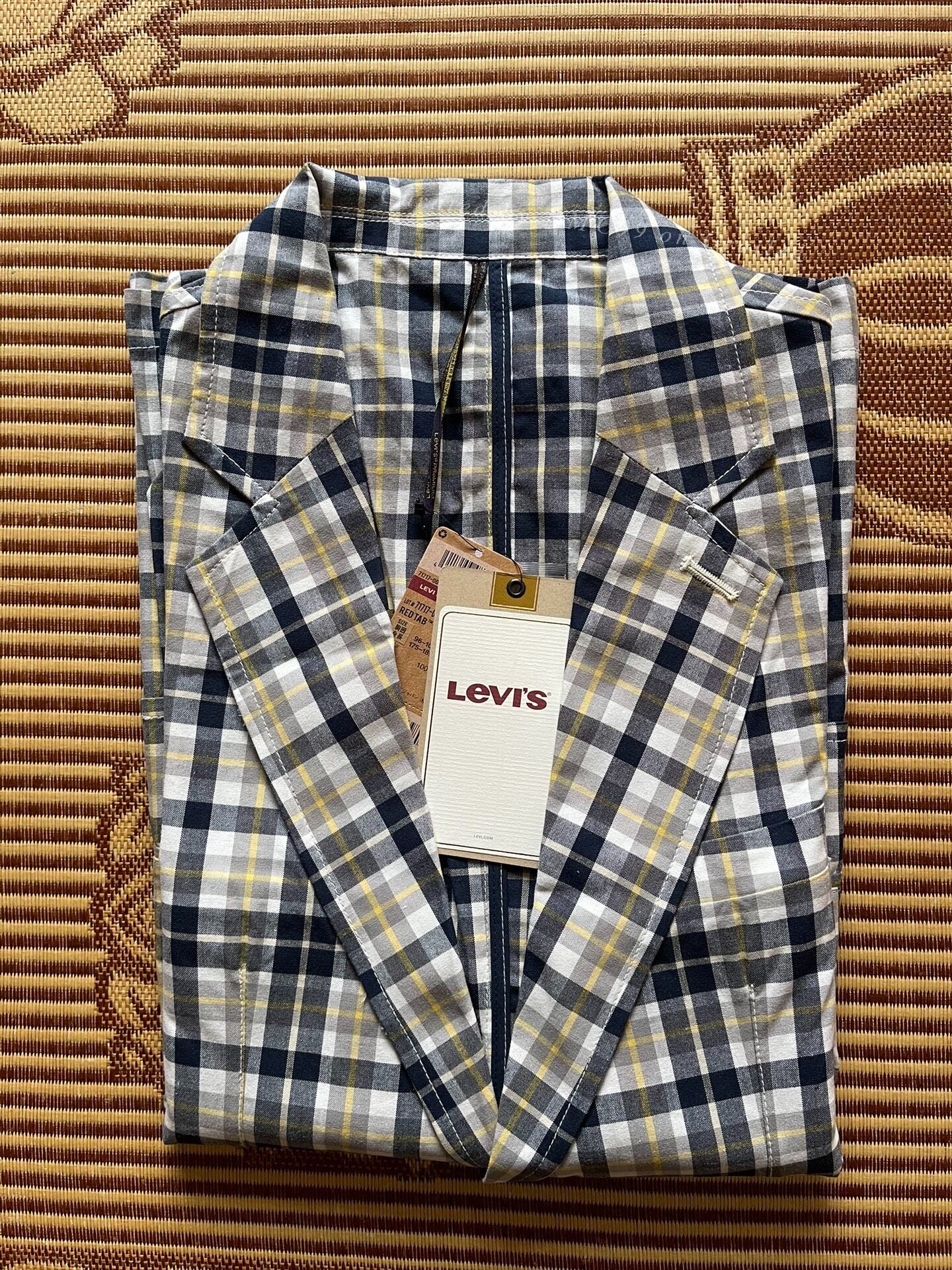 Levi's LVC Plaid Casual Blazer