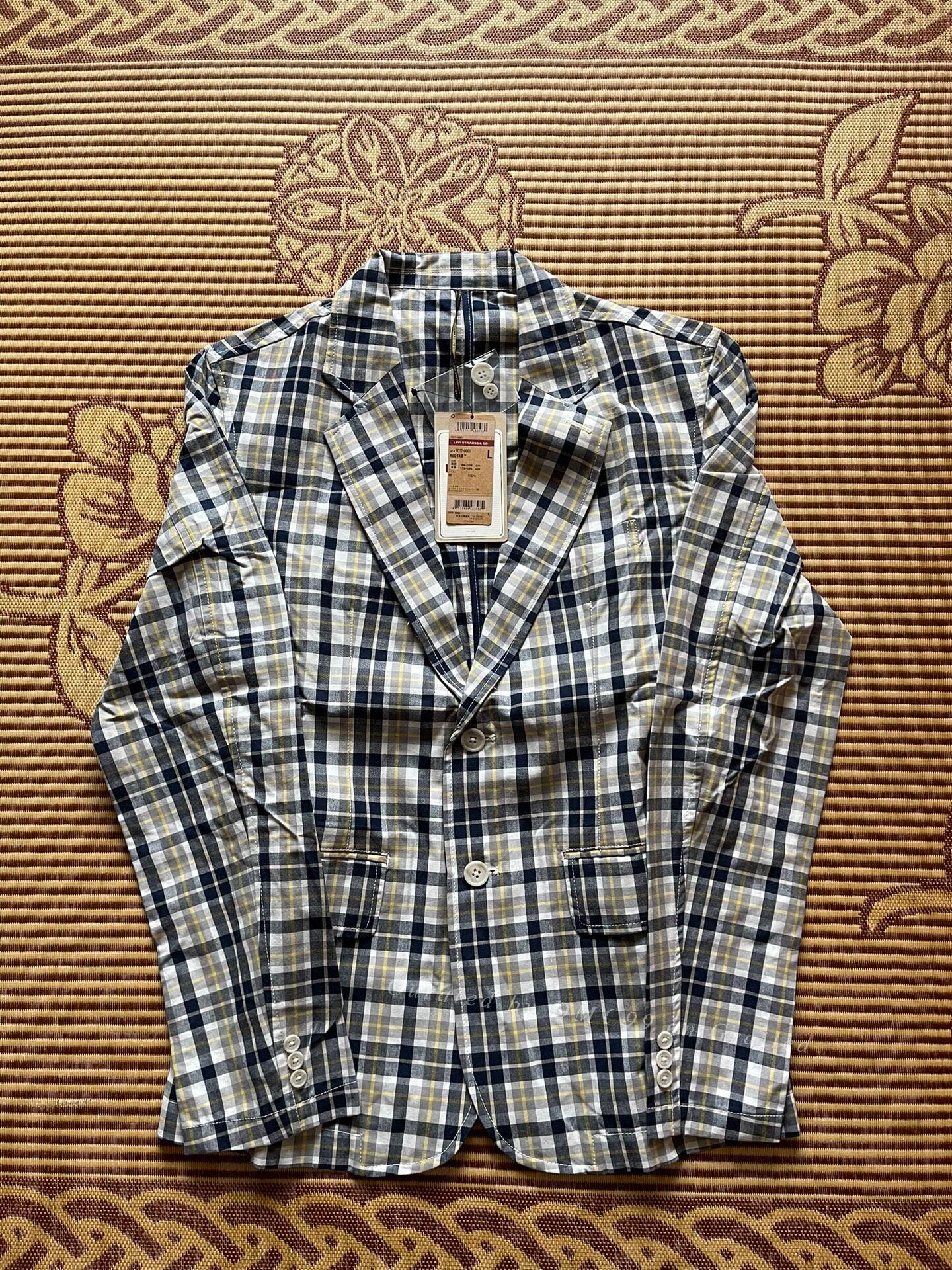 Levi's LVC Plaid Casual Blazer