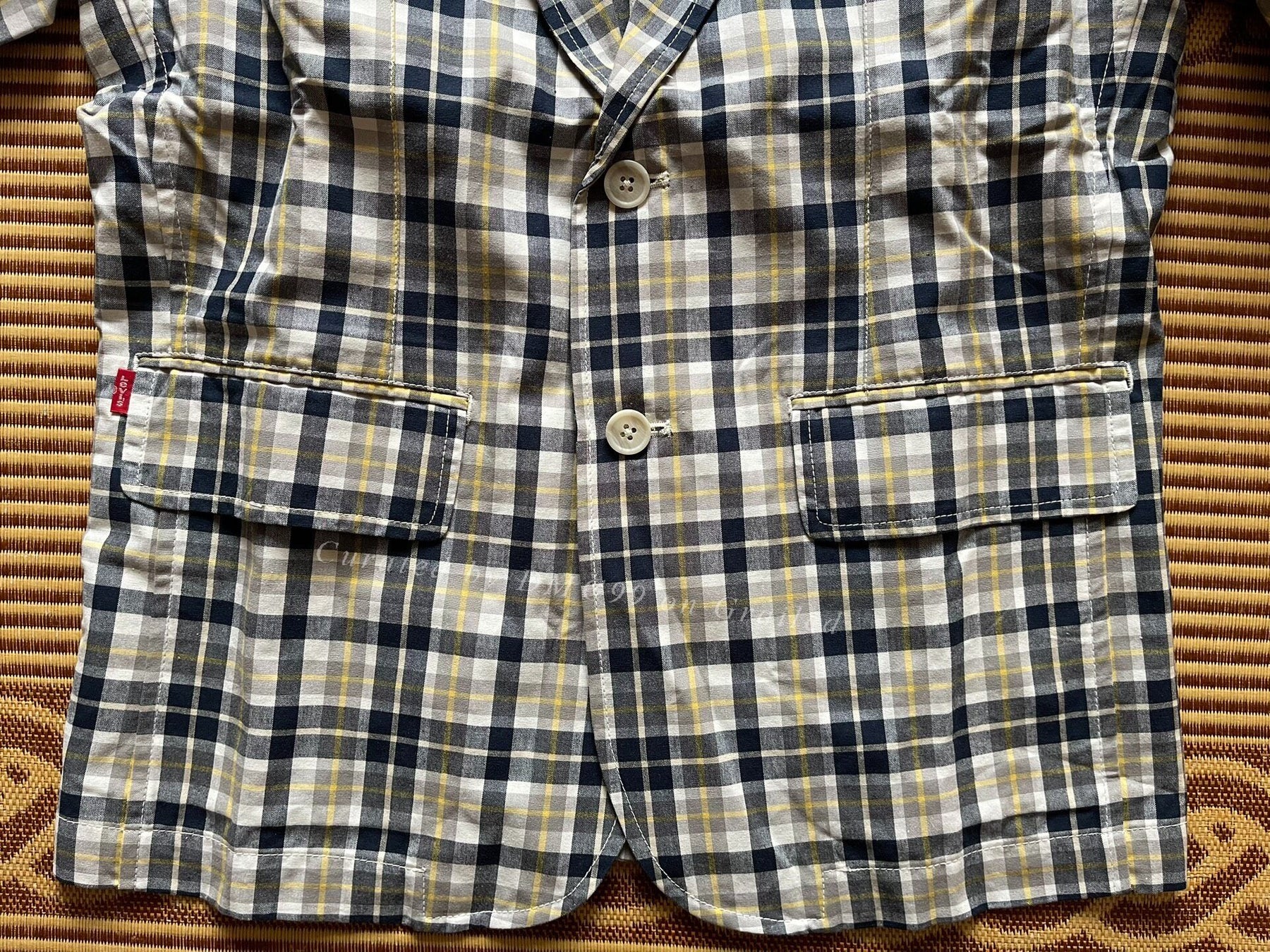 Levi's LVC Plaid Casual Blazer