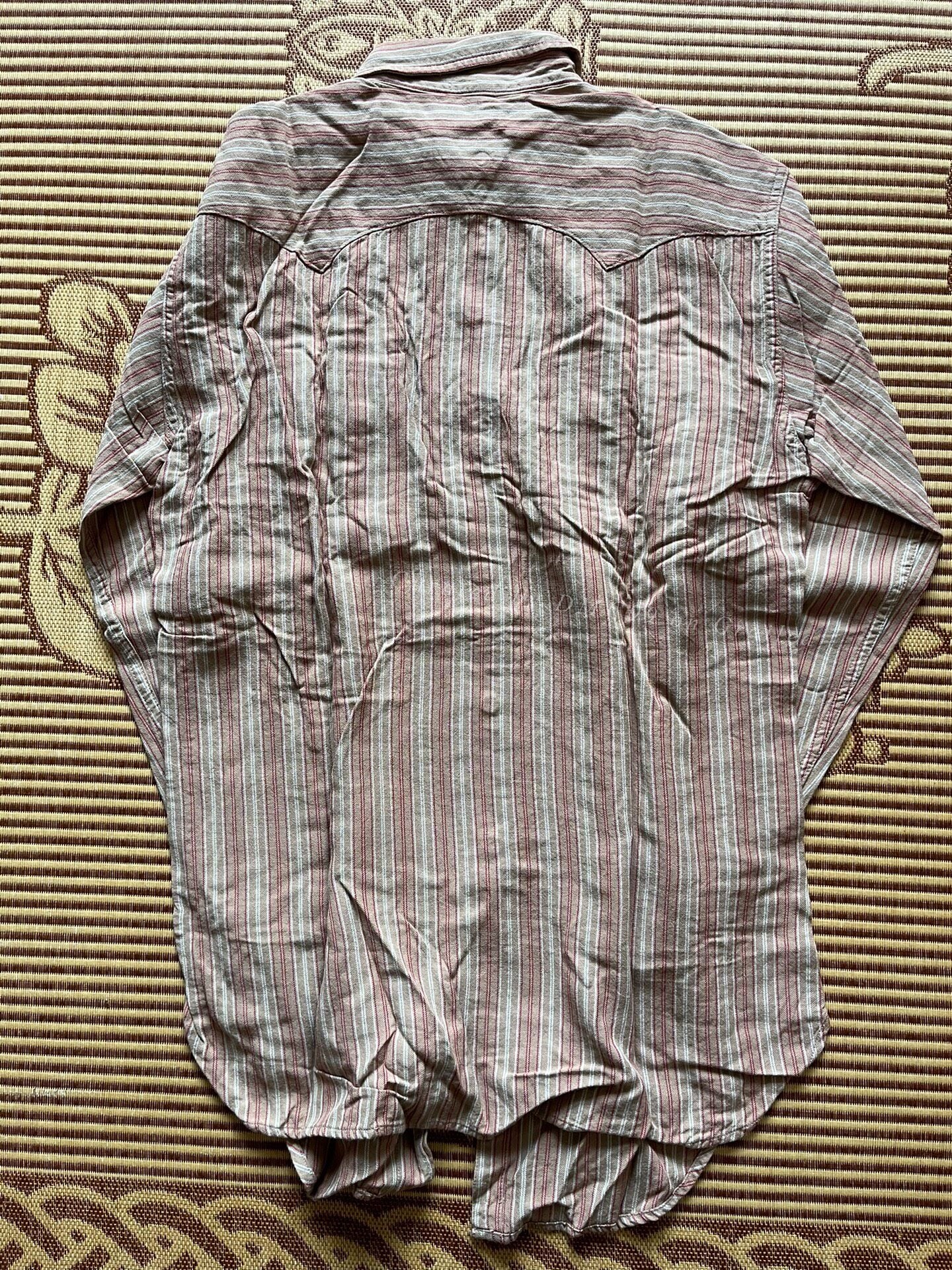 Levis LVC Plaid Long-Sleeve Shirt 40