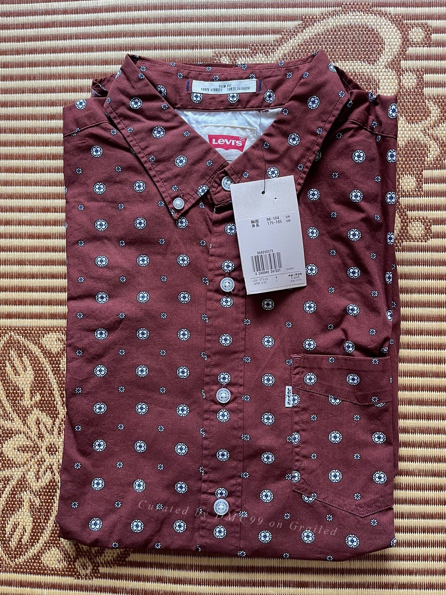 Levi's LVC Floral Long-Sleeve Shirt M