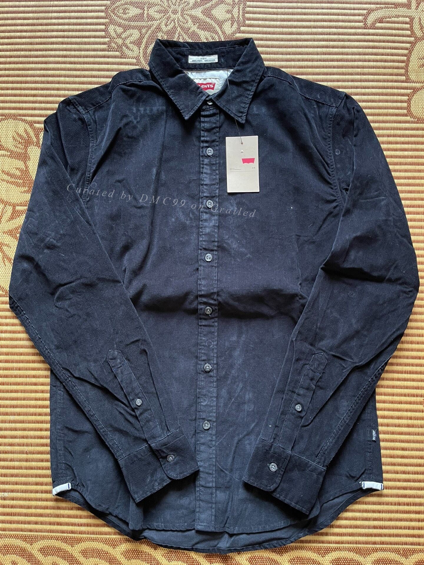 Levi's LVC Black Corduroy Slim Shirt