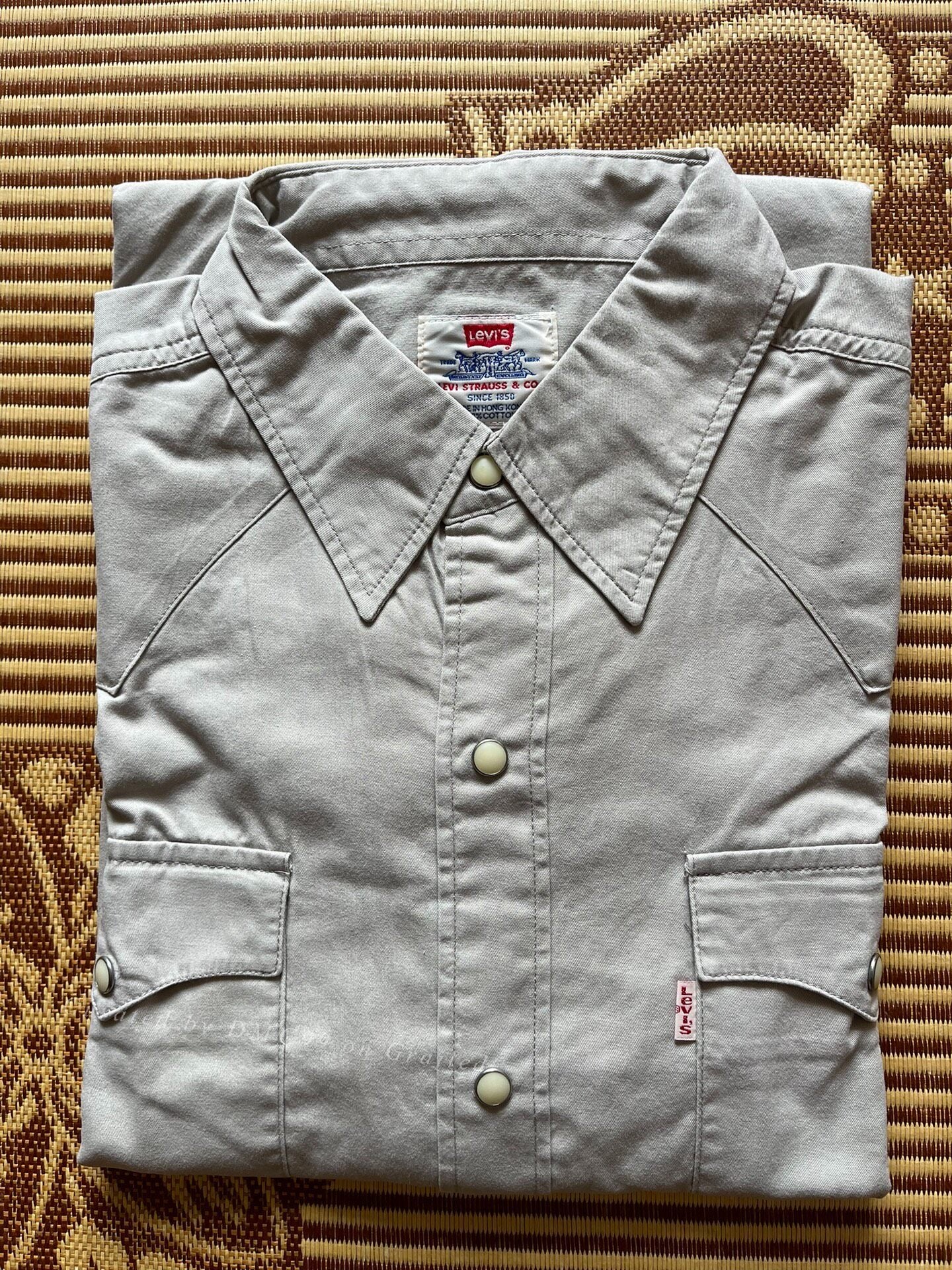 Levi's LVC Beige Long Sleeve Shirt