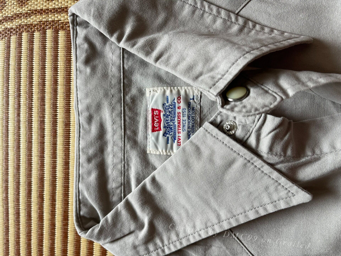 Levi's LVC Beige Long Sleeve Shirt