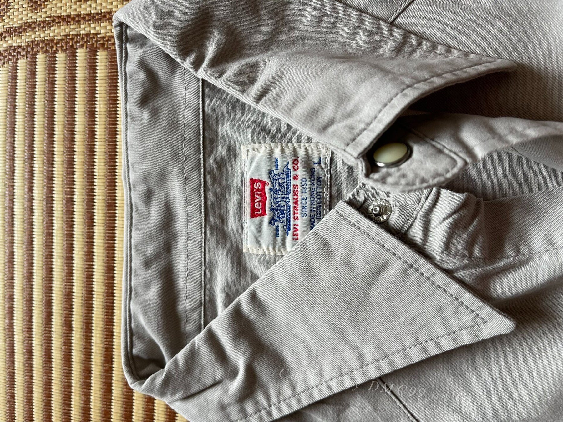 Levi's LVC Beige Long Sleeve Shirt