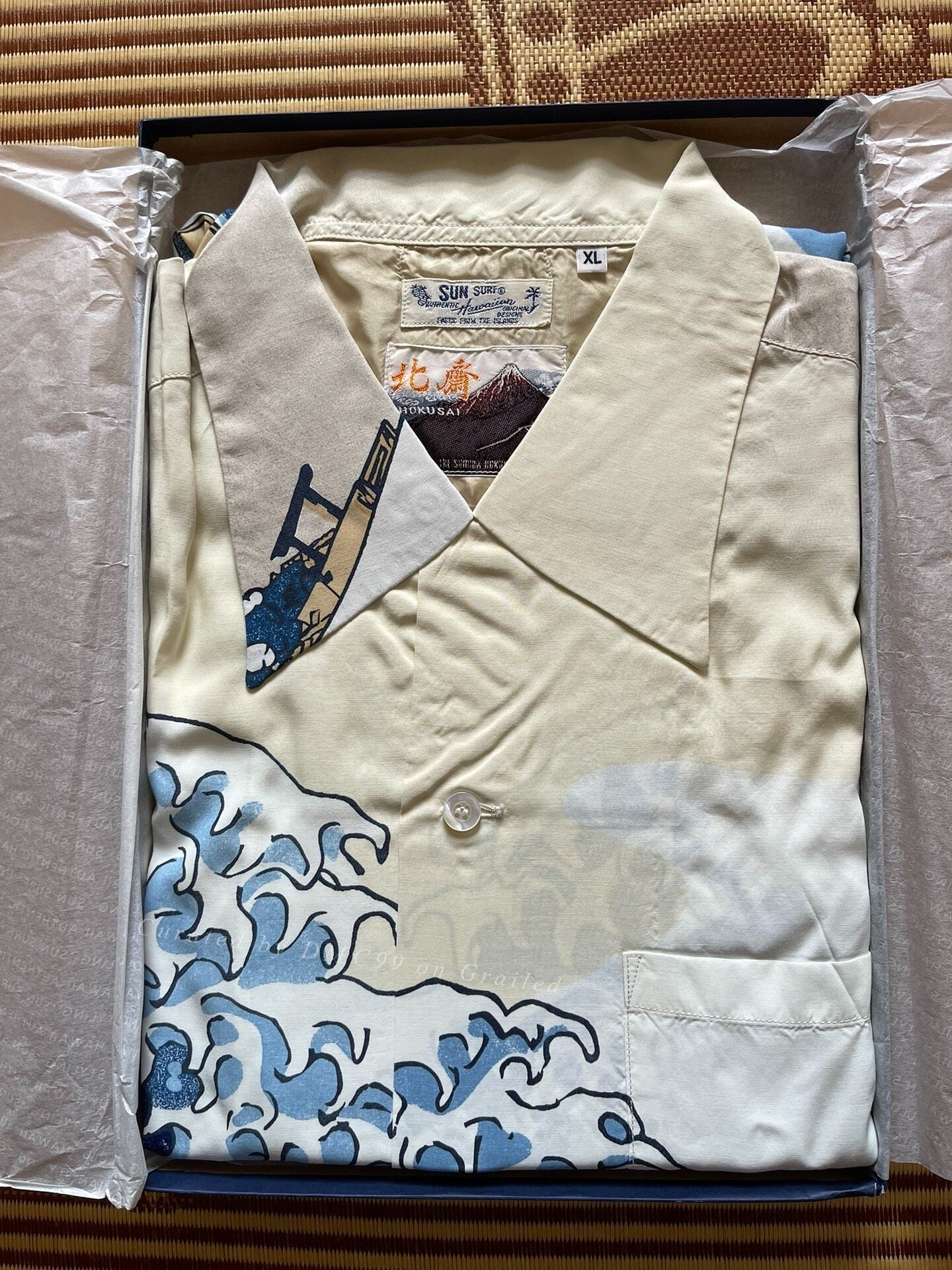 SUN SURF Hokusai Great Wave Hawaiian Shirt