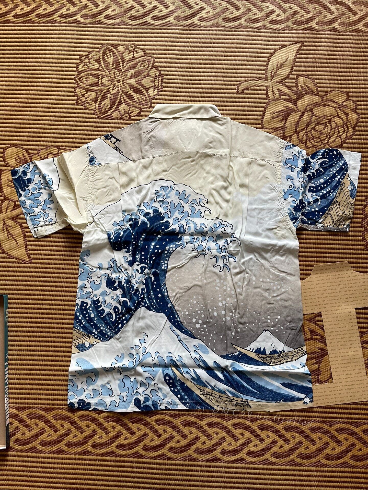 SUN SURF Hokusai Great Wave Hawaiian Shirt