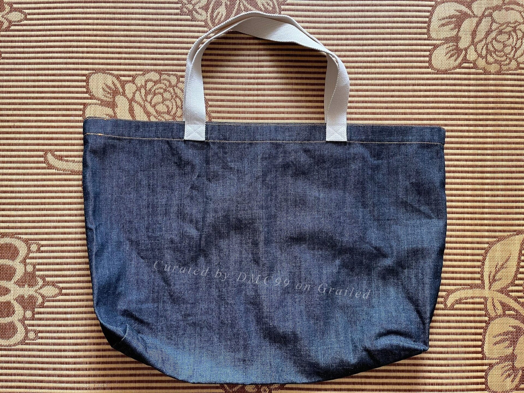 Studio Dartisan Denim Oversized Tote Bag