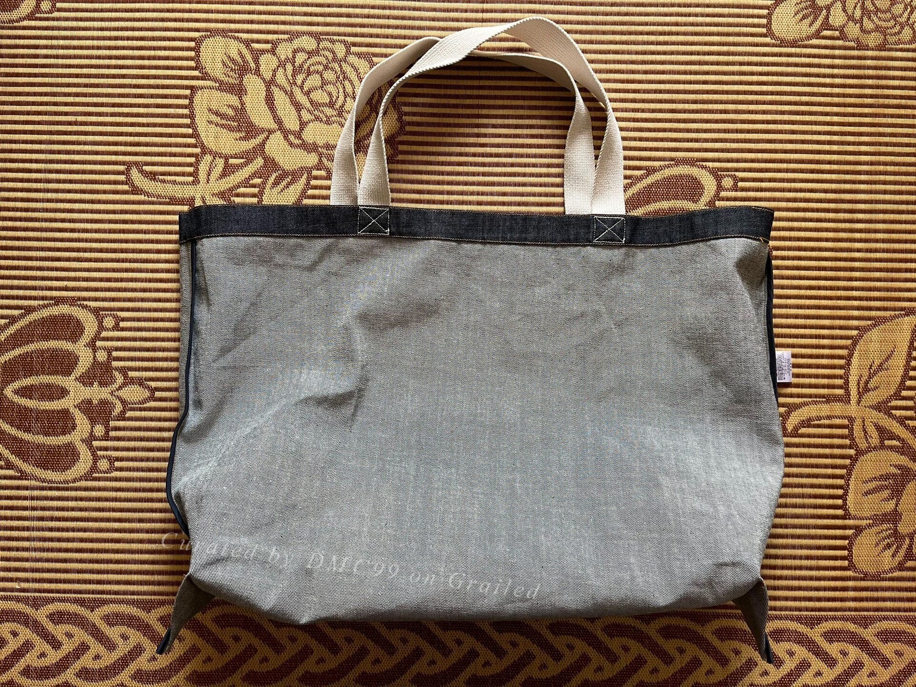 Studio Dartisan Denim Oversized Tote Bag