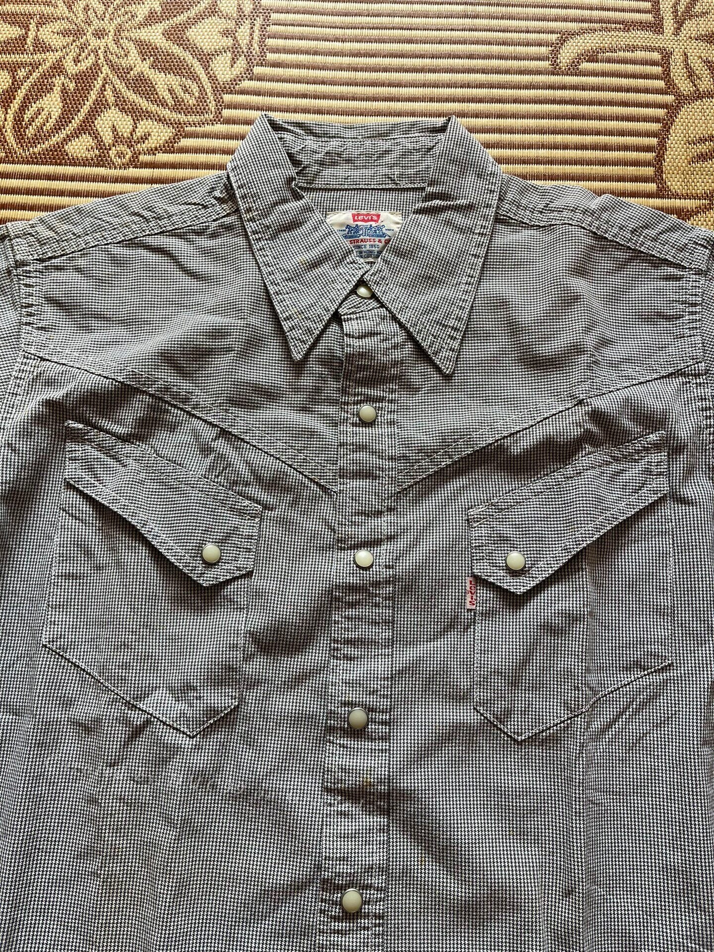 Levi's LVC Houndstooth Long-Sleeve Shirt