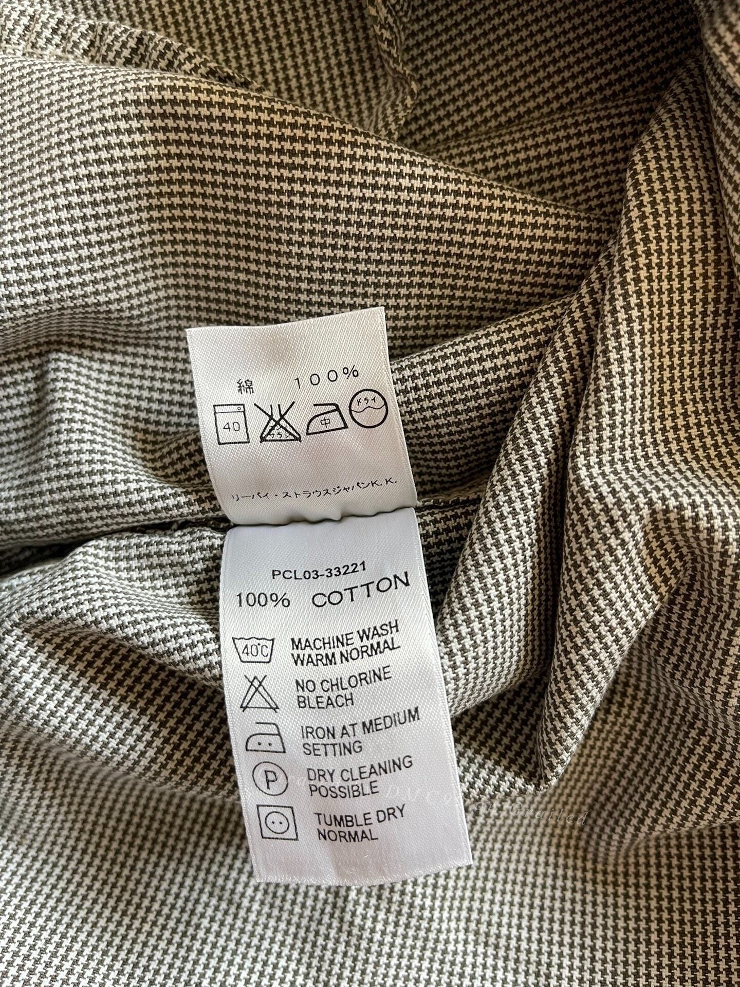 Levi's LVC Houndstooth Long-Sleeve Shirt