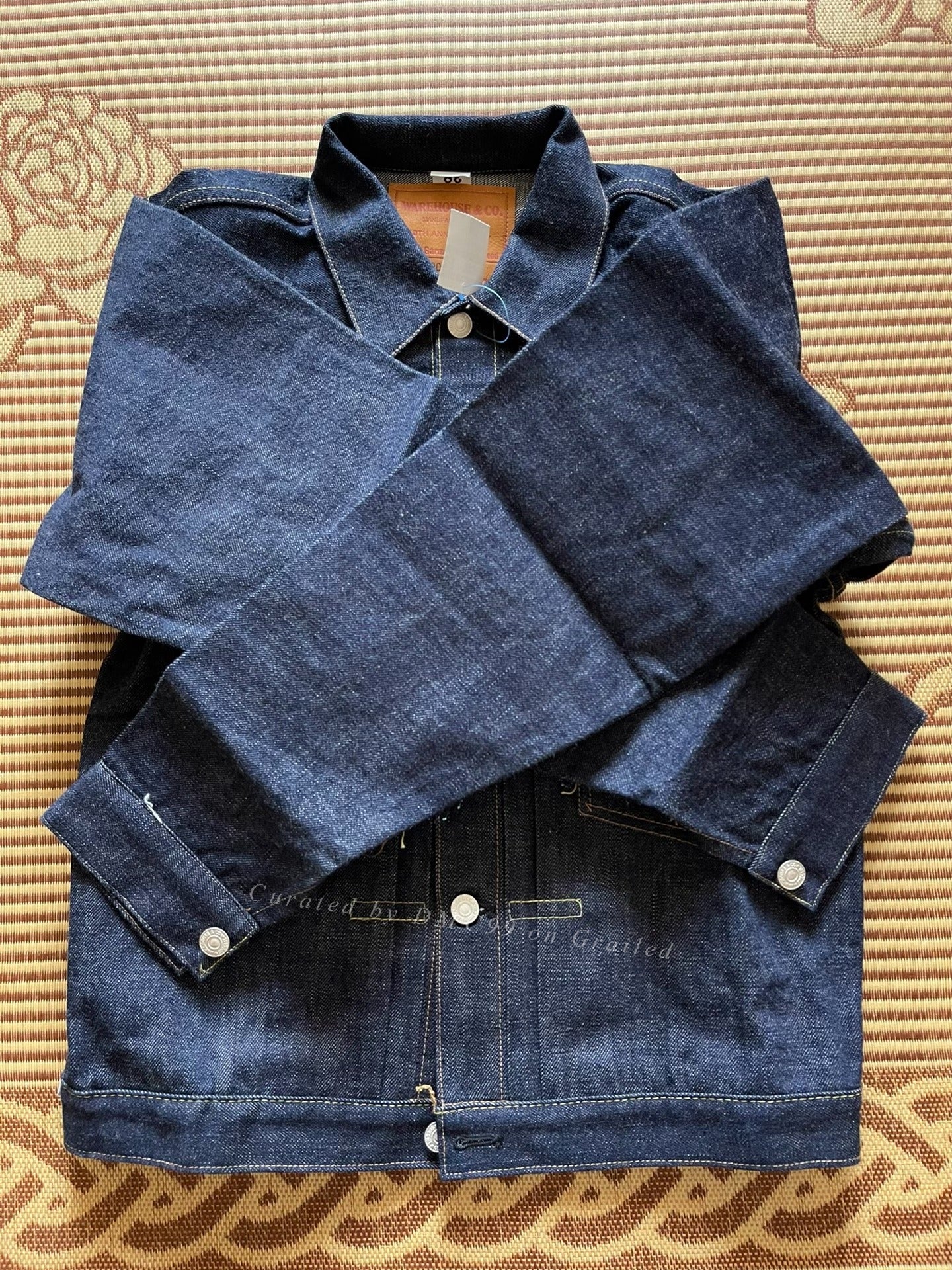 Warehouse 10th Anniversary Embroidered Denim Jacket