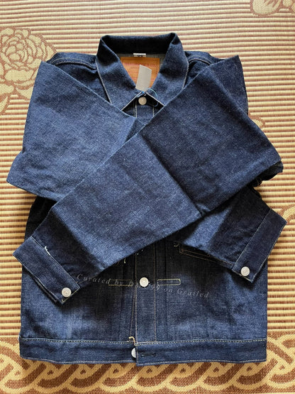 Warehouse 10th Anniversary Embroidered Denim Jacket