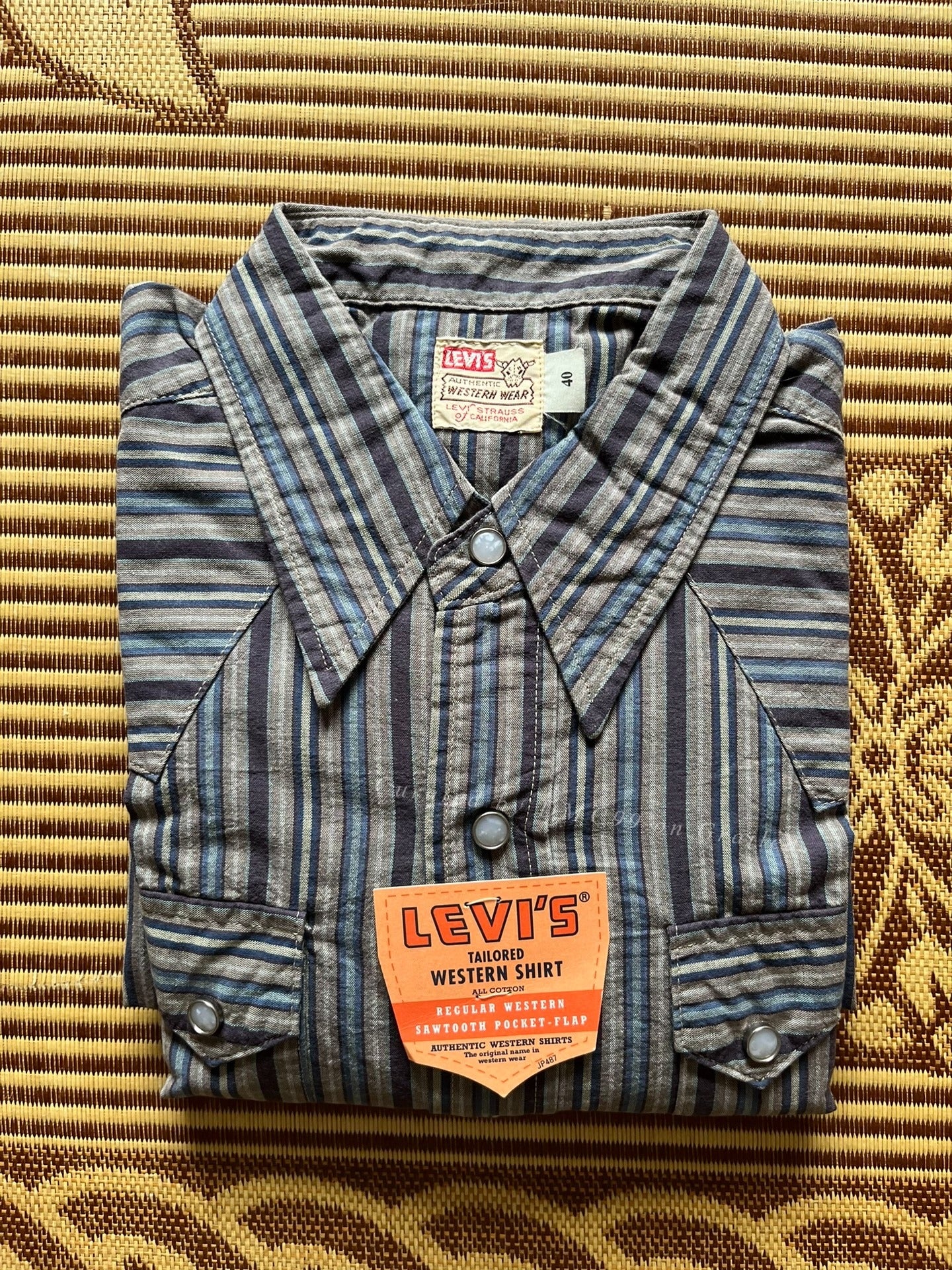 Levi's LVC Japan Long-Sleeve Striped Shirt
