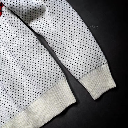 RRL Double-Layer Thick Cotton Sweater