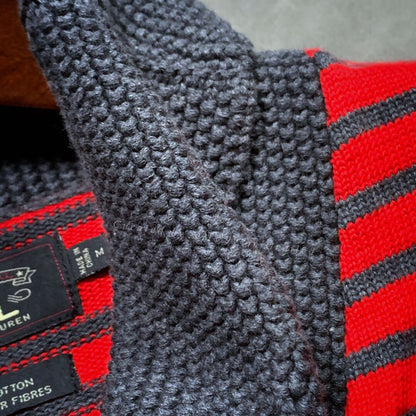 RRL Retro Horizontal Stripe Slim Sweater