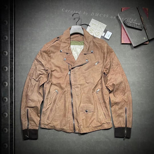 Giorgio Brato Men's Sanded Lambskin Jacket