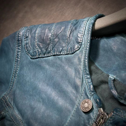 Men's Giorgio Brato Sheepskin Leather Jacket