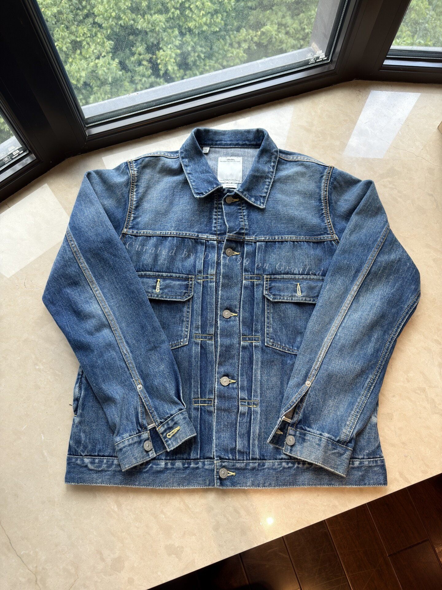 Visvim DMGD-1001 Washed Denim Jacket