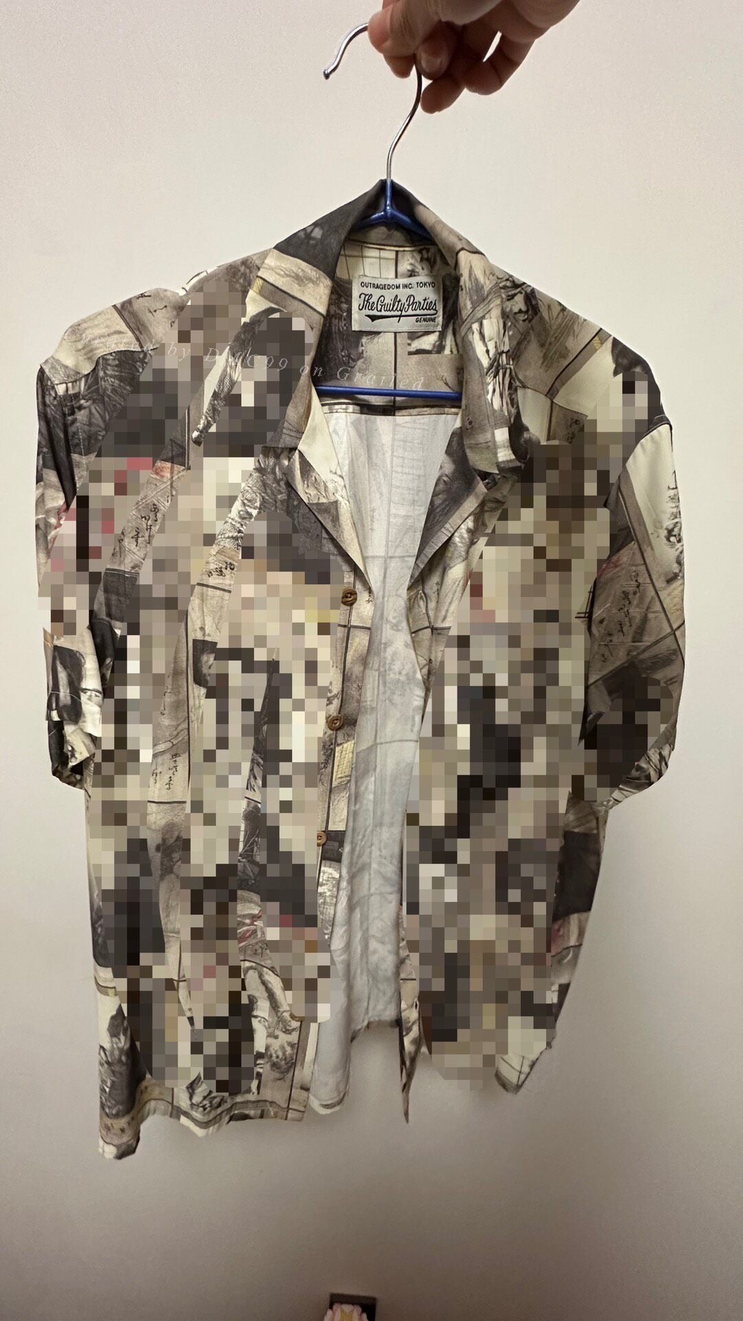 Wacko Maria Geisha Shibari Hawaiian Shirt