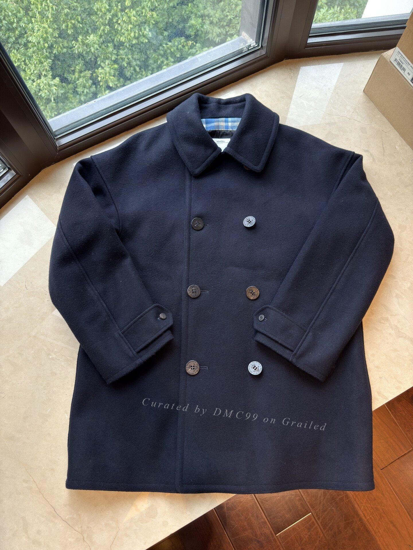 VISVIM Lieutenant Long P.Coat