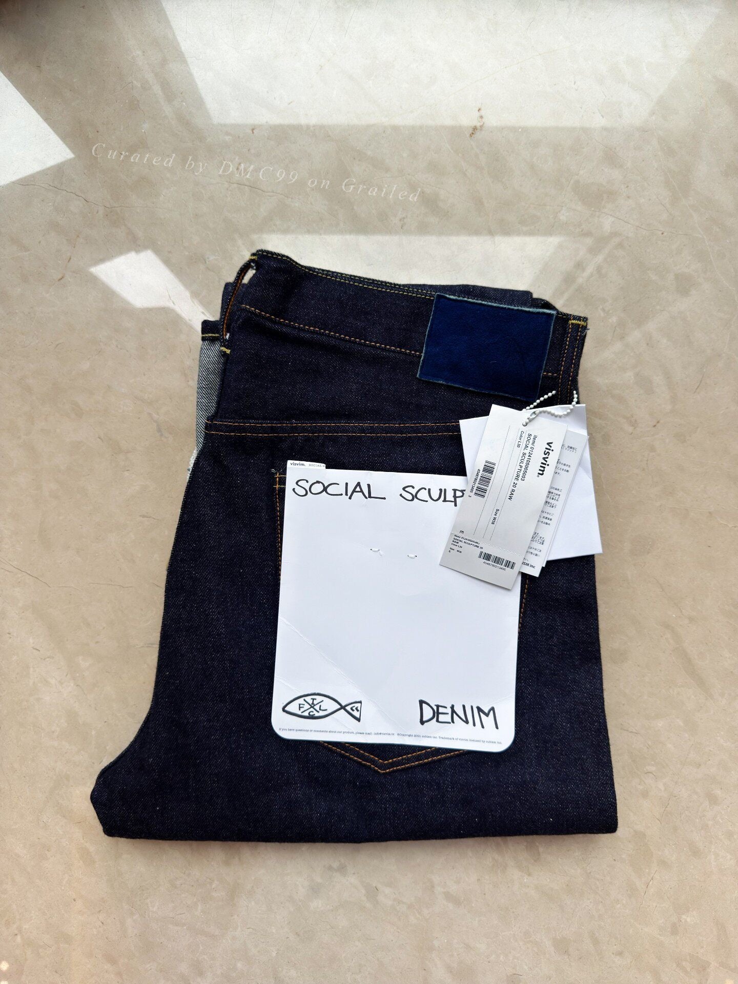 VISVIM SOCIAL SCULPTURE Denim 20RW Jeans