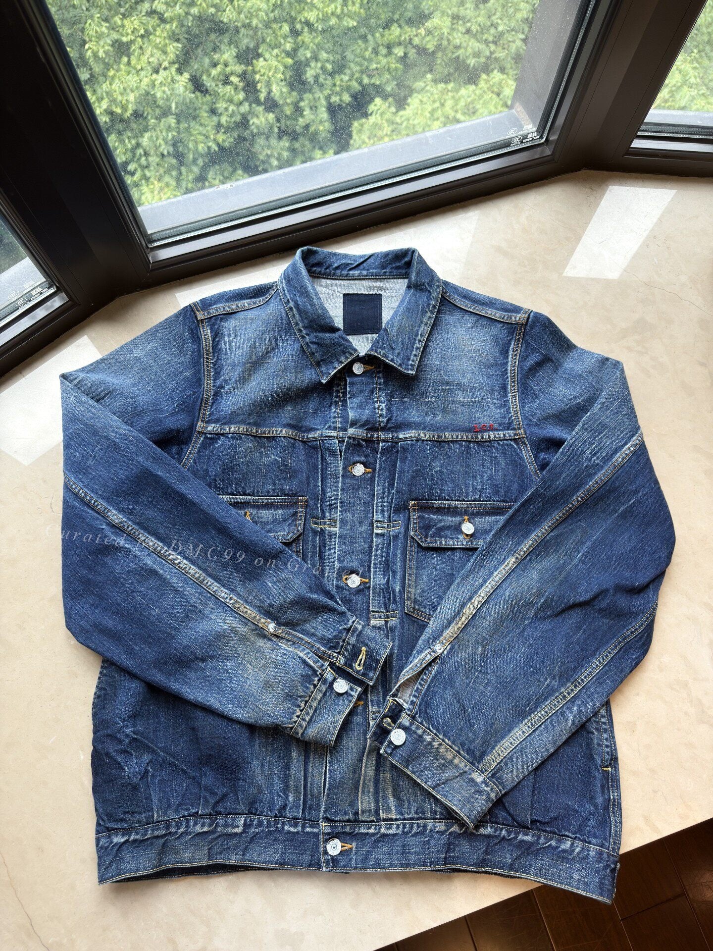 Visvim 101 Jkt Jumbo Dry Denim Jacket