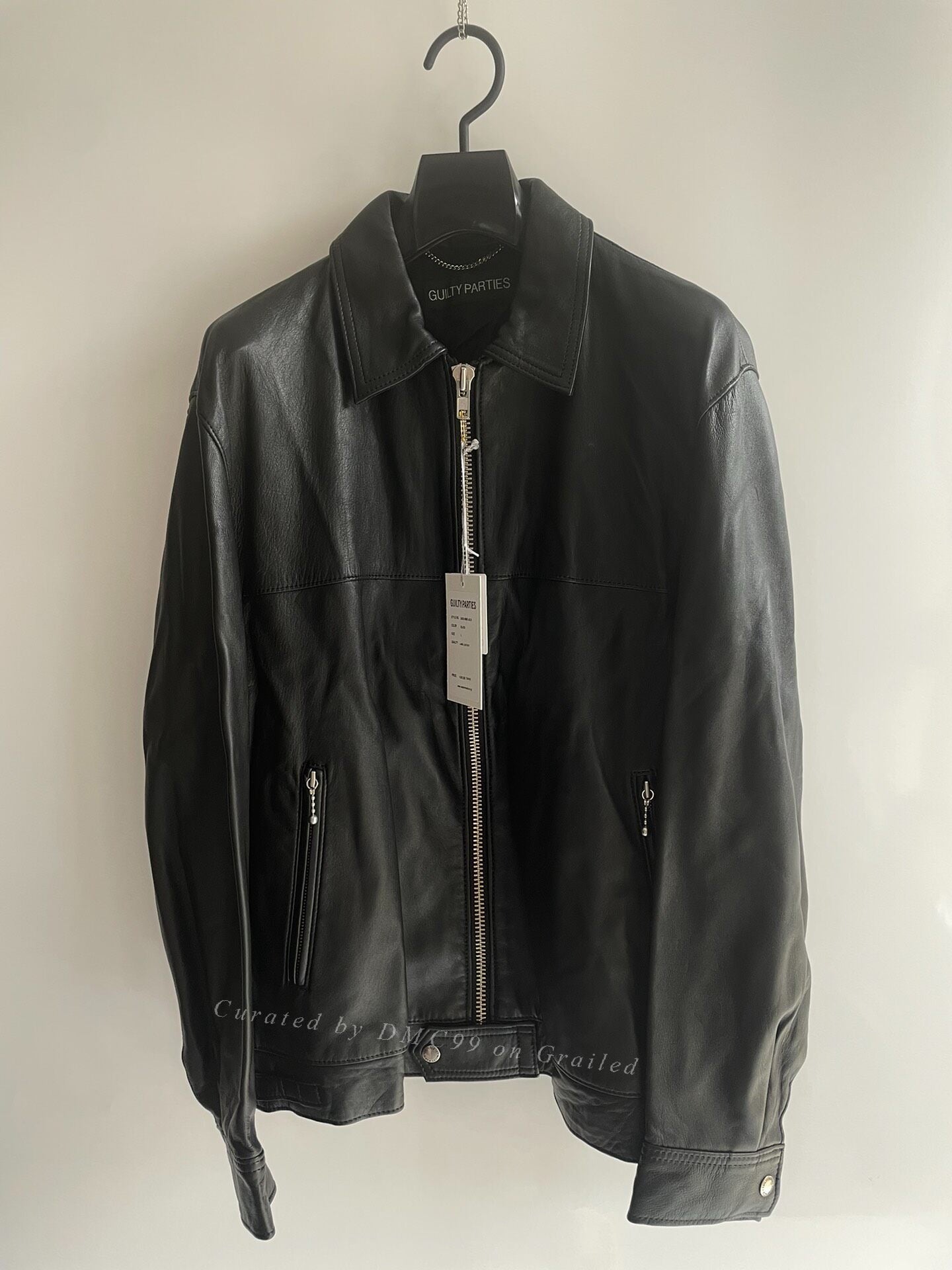 WACKO MARIA SINGLE RIDERS LEATHER JACKET