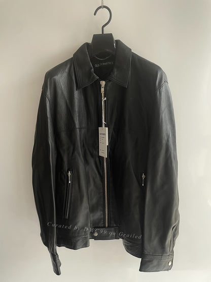 WACKO MARIA SINGLE RIDERS LEATHER JACKET