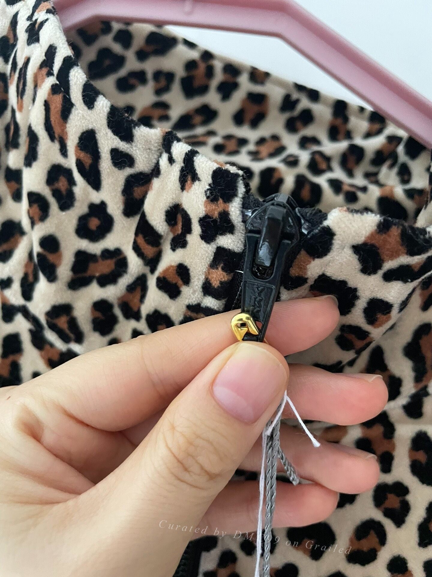 Wacko Maria Leopard Velvet Track Jacket