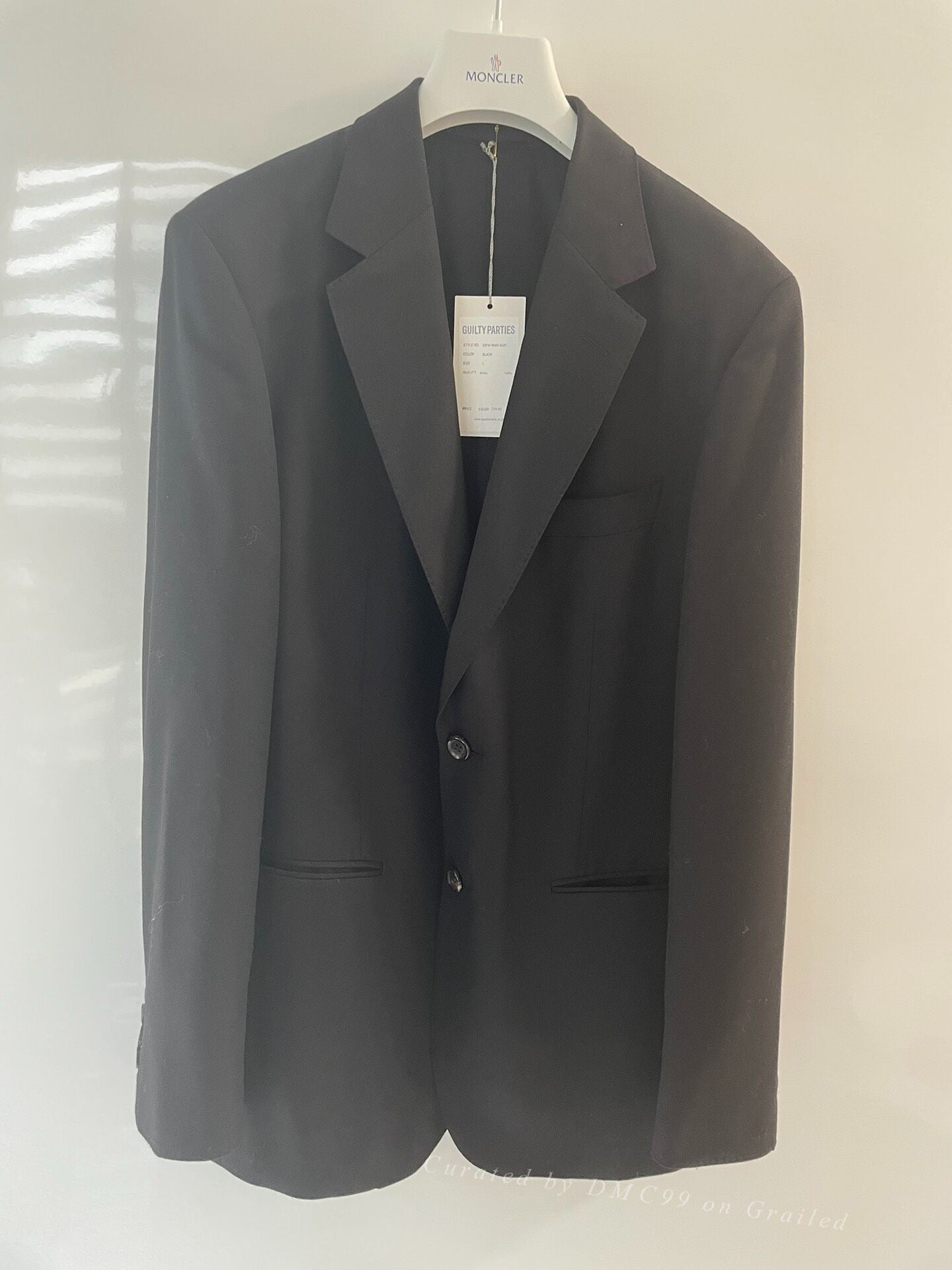 WOCKO MARIA Single Breasted Cashmere Jacket