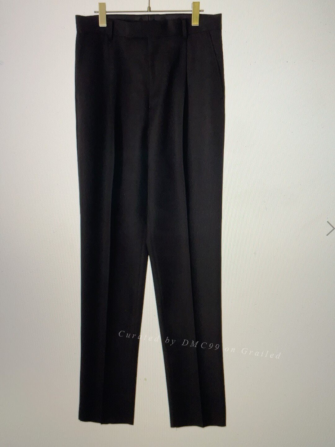 WACKO MARIA Pleated Cashmere Suit Trousers