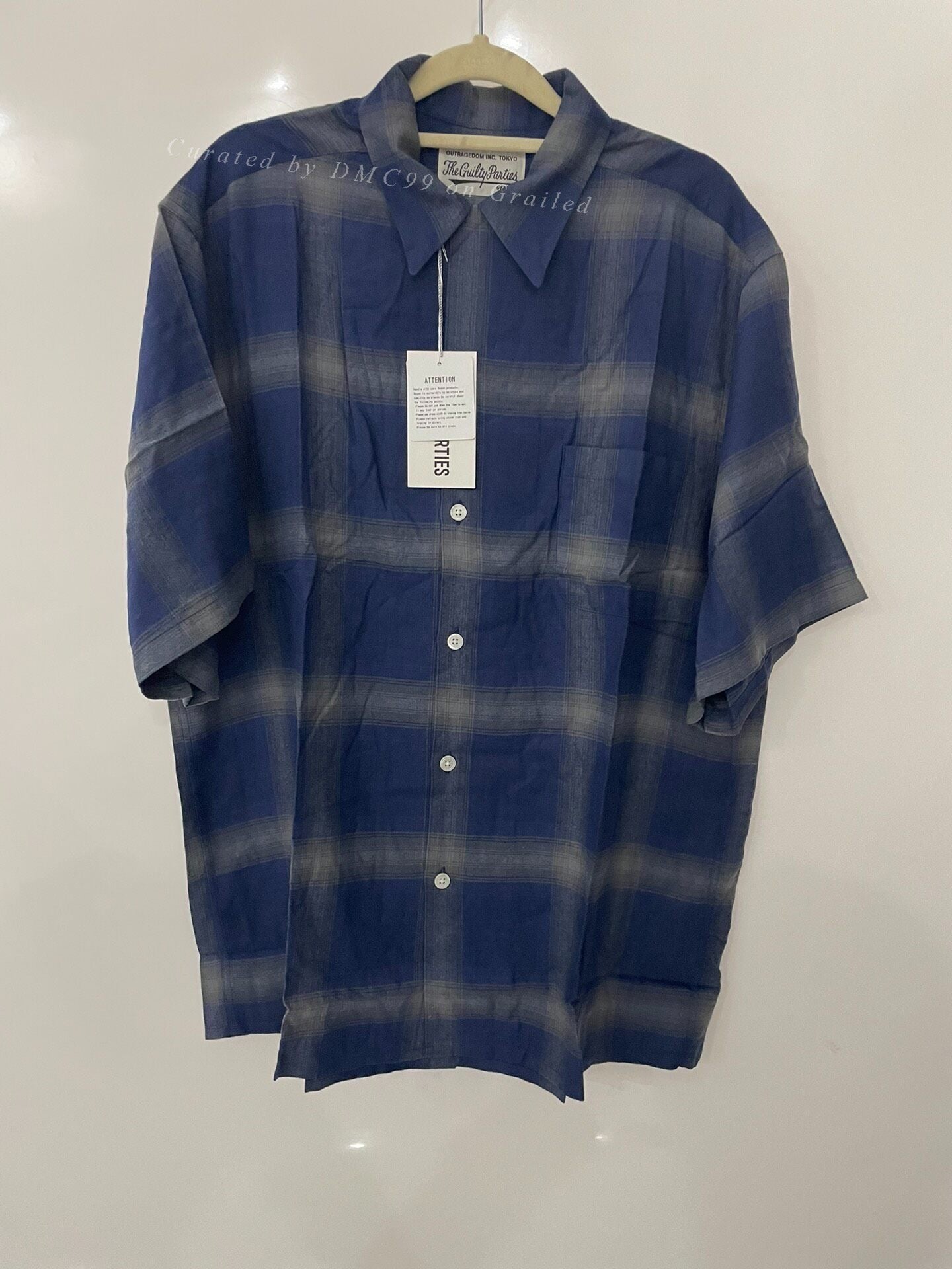 WACKO MARIA 23ss Striped Short Sleeve Shirt