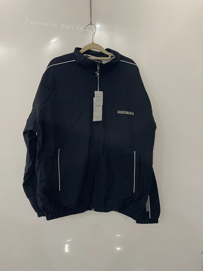 WACKOMARIA 23FW Nylon School Jacket Black