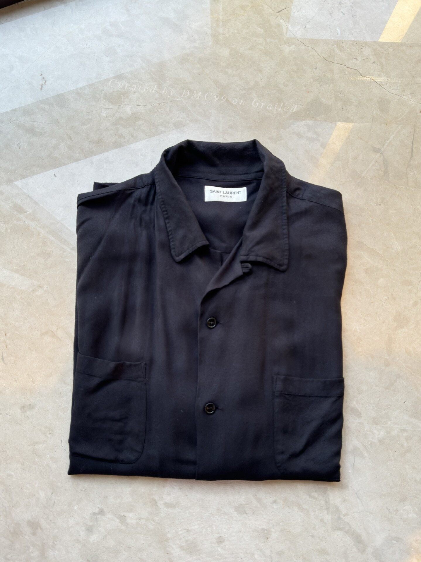 YSL Men's Short Sleeve Shirt