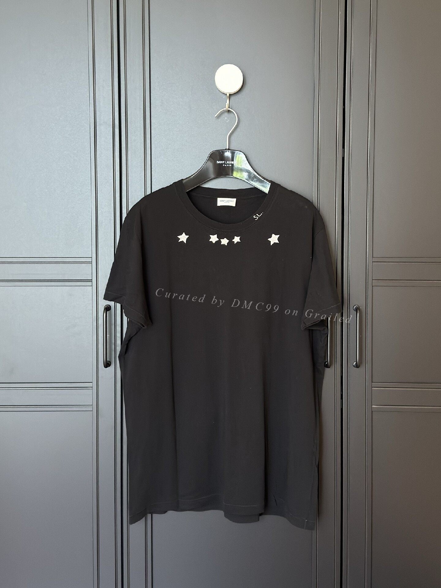 YSL/SLP Men's Classic Star Collar T-shirt