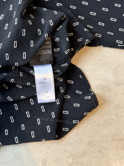 YSL Men's 100% Silk Printed Shirt