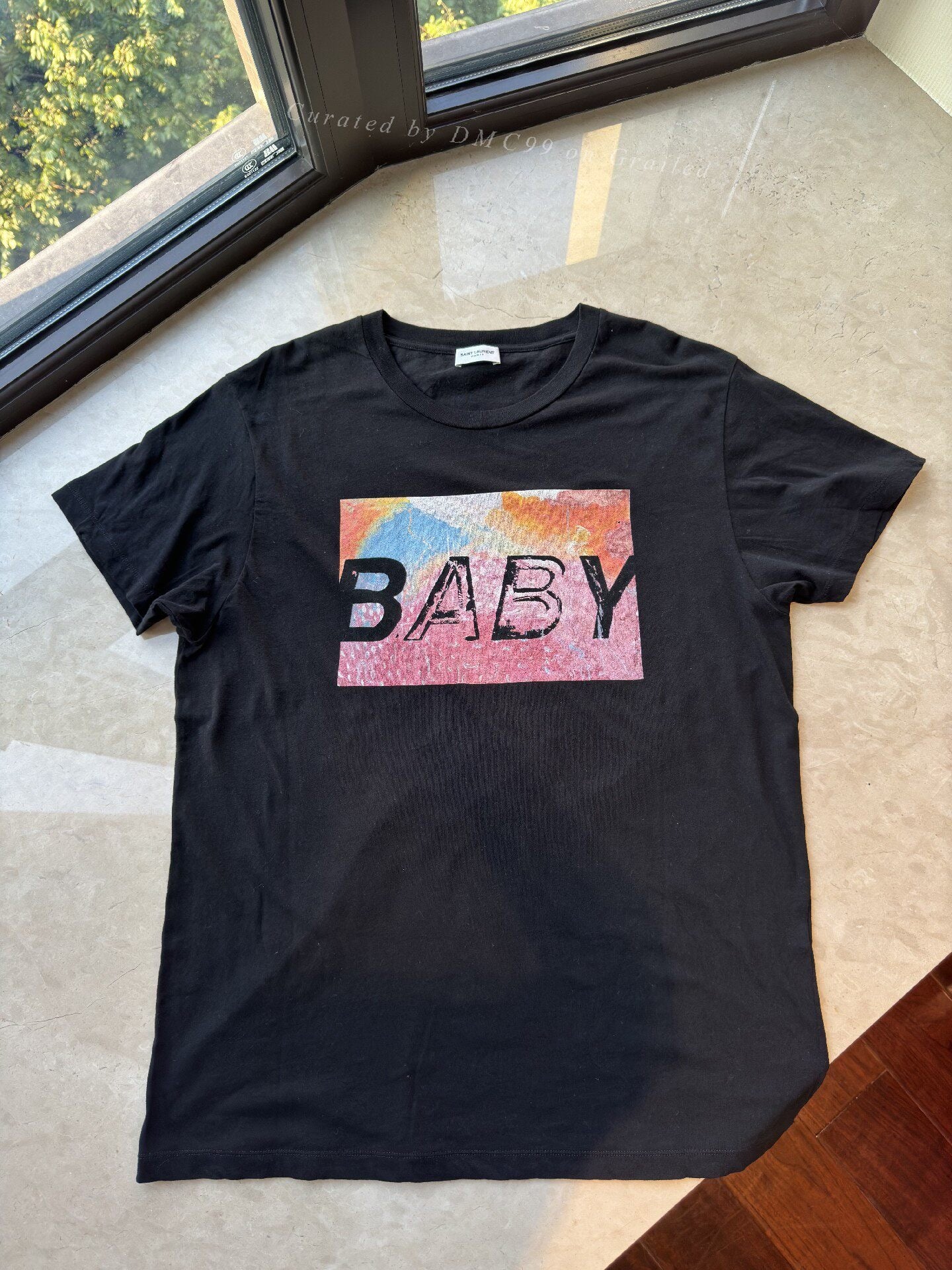 YSL/SLP Men's Classic BABY Print T-Shirt