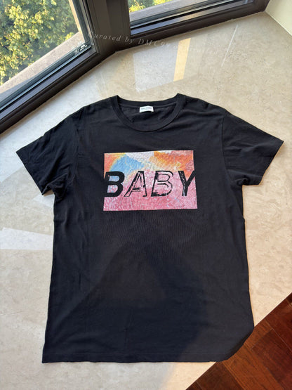 YSL/SLP Men's Classic BABY Print T-Shirt