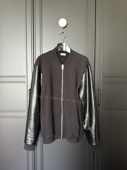 YSL Men's Patchwork Baseball Jacket