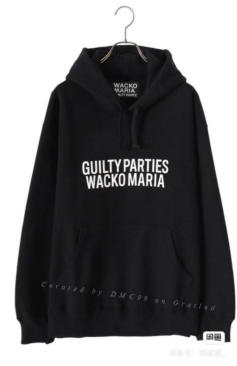 WACKO MARIA Heavy Weight Pullover Hooded Sweatshirt