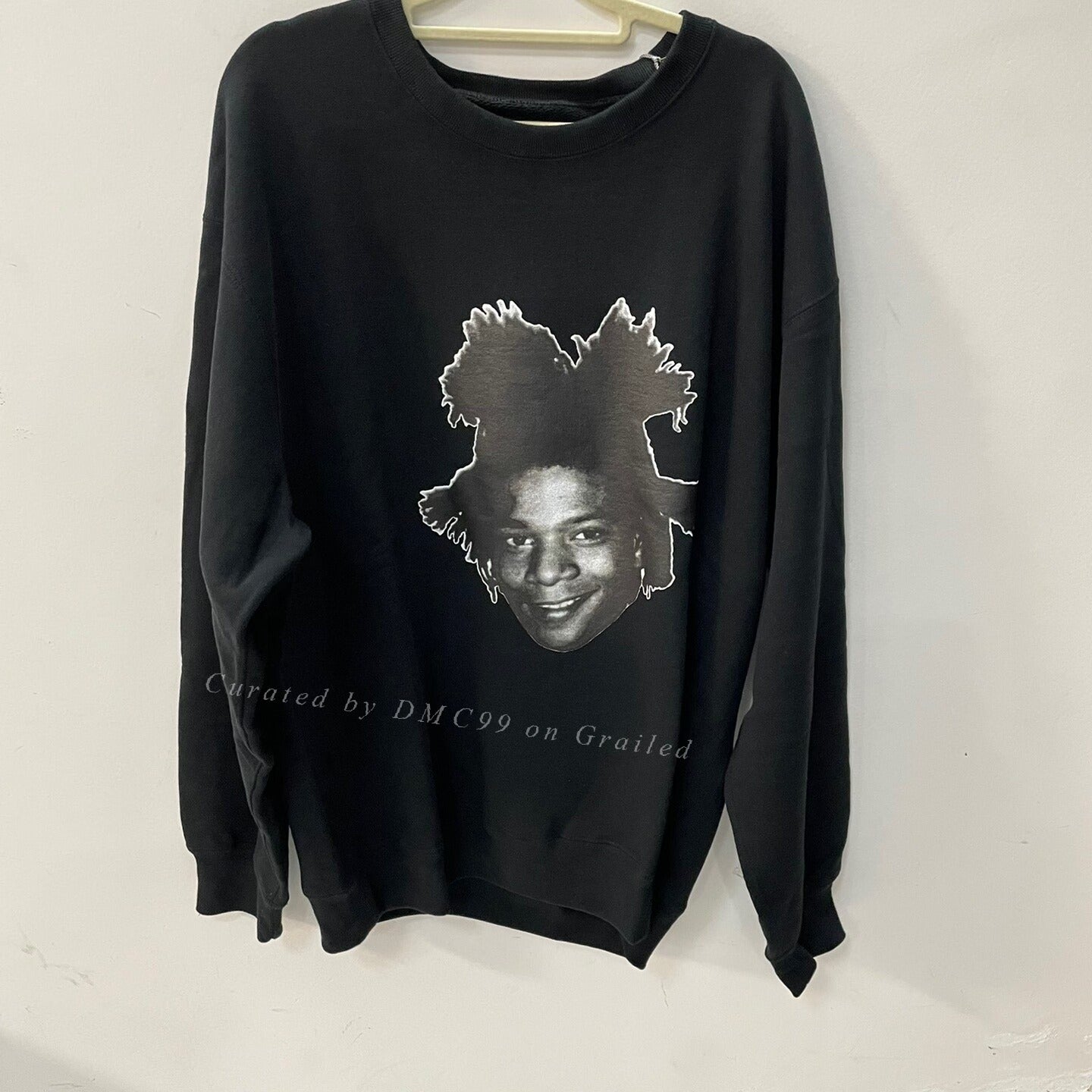 WACKOMARIA 23SS Basquiat Print Crewneck