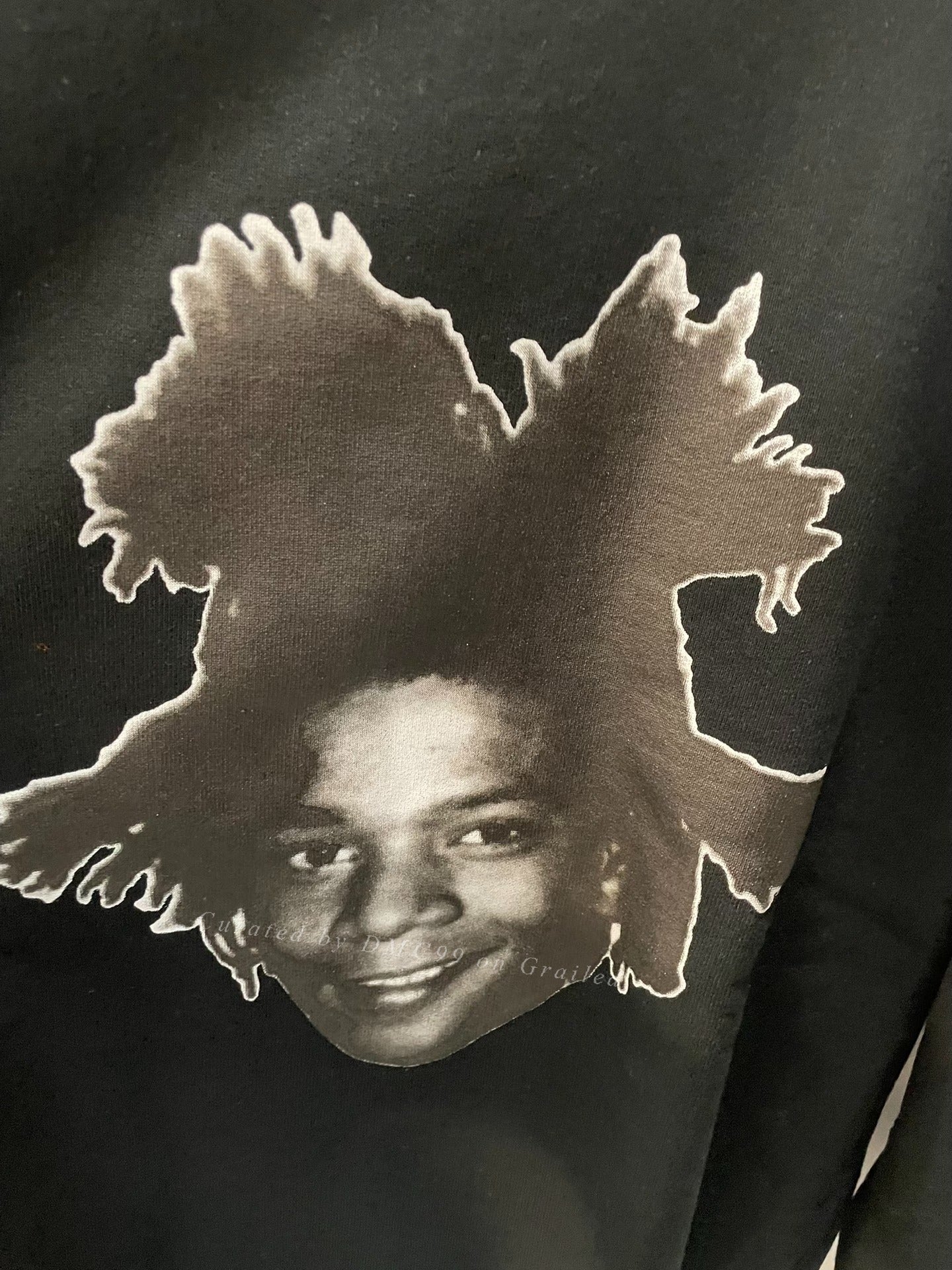 WACKOMARIA 23SS Basquiat Print Crewneck