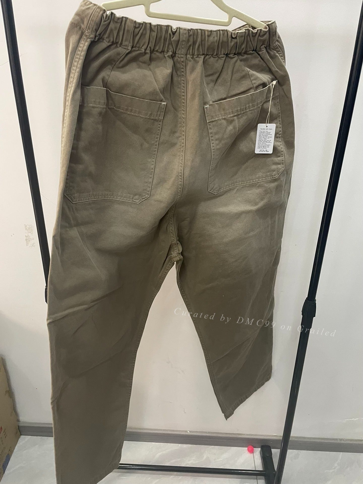 KAPITAL Cotton Drawstring Casual Pants