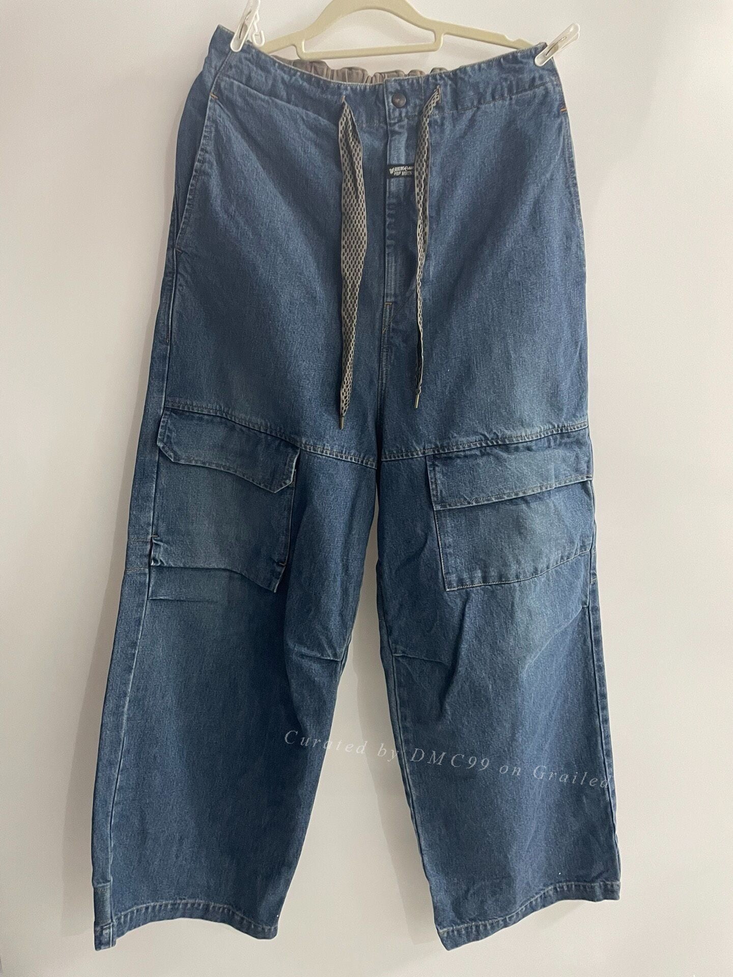 KAPITAL 23AW Vintage Washed Cargo Jeans