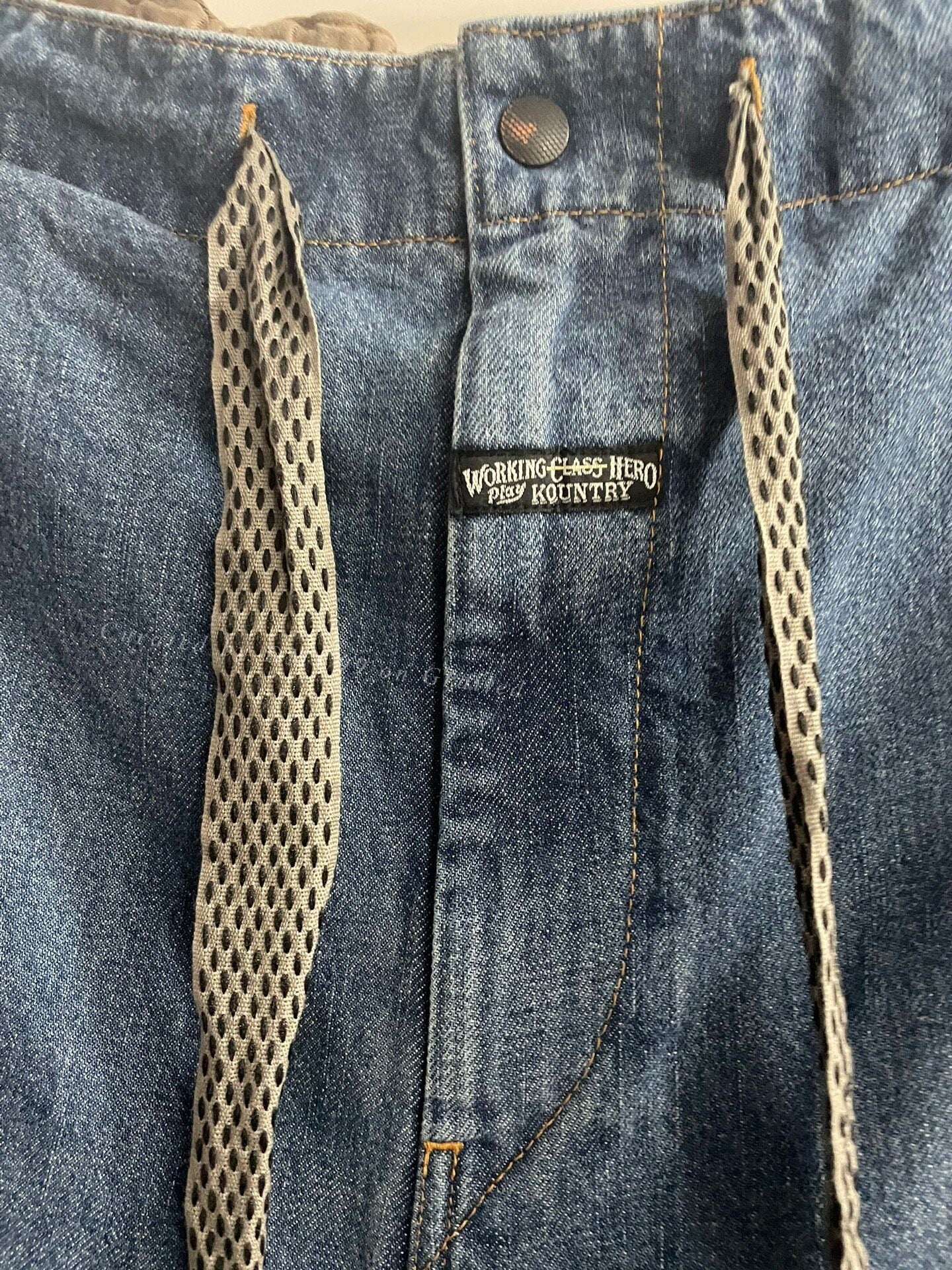 KAPITAL 23AW Vintage Washed Cargo Jeans