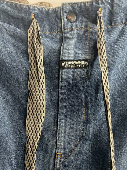 KAPITAL 23AW Vintage Washed Cargo Jeans